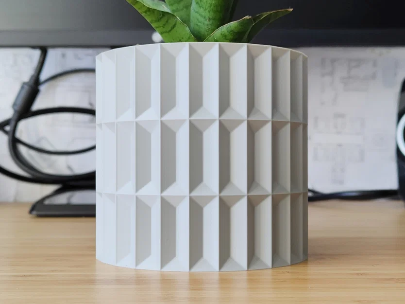 Chậu & Planter Glamour 2 – Thiết kế Vase Mode - Image 1