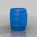 Ly uống rượu 3D hình thùng gỗ (Barrel Shot Glass) siêu chất - Thumbnail 3