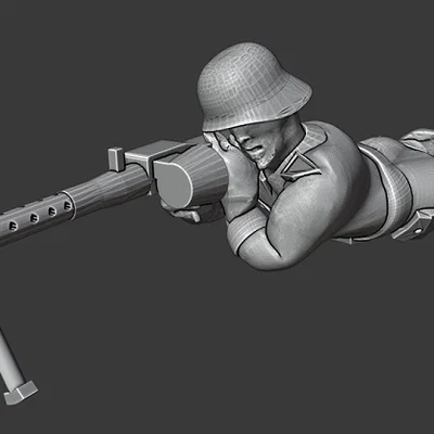 Lính bộ binh Đức Thế chiến II (World War Two German Infantry) 28mm