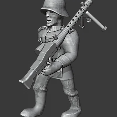 Lính bộ binh Đức Thế chiến II (World War Two German Infantry) 28mm