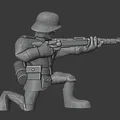 Lính bộ binh Đức Thế chiến II (World War Two German Infantry) 28mm - Thumbnail 4