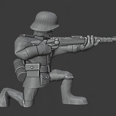 Lính bộ binh Đức Thế chiến II (World War Two German Infantry) 28mm
