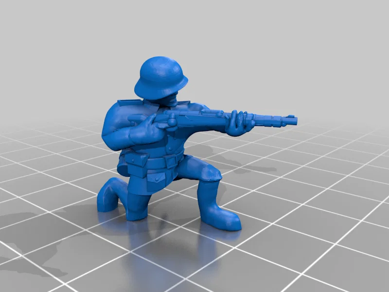 Lính bộ binh Đức Thế chiến II (World War Two German Infantry) 28mm - Image 14