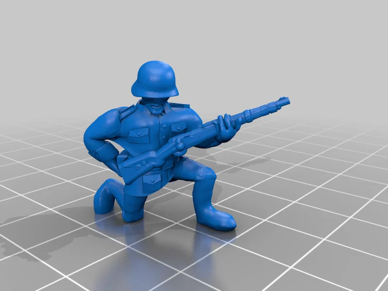 Lính bộ binh Đức Thế chiến II (World War Two German Infantry) 28mm - Image 17