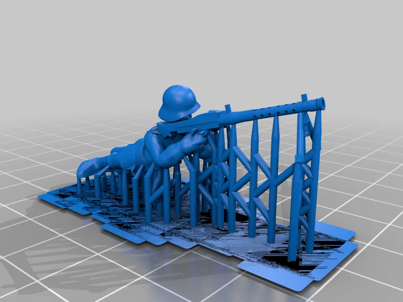 Lính bộ binh Đức Thế chiến II (World War Two German Infantry) 28mm - Image 19