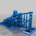 Lính bộ binh Đức Thế chiến II (World War Two German Infantry) 28mm - Thumbnail 19