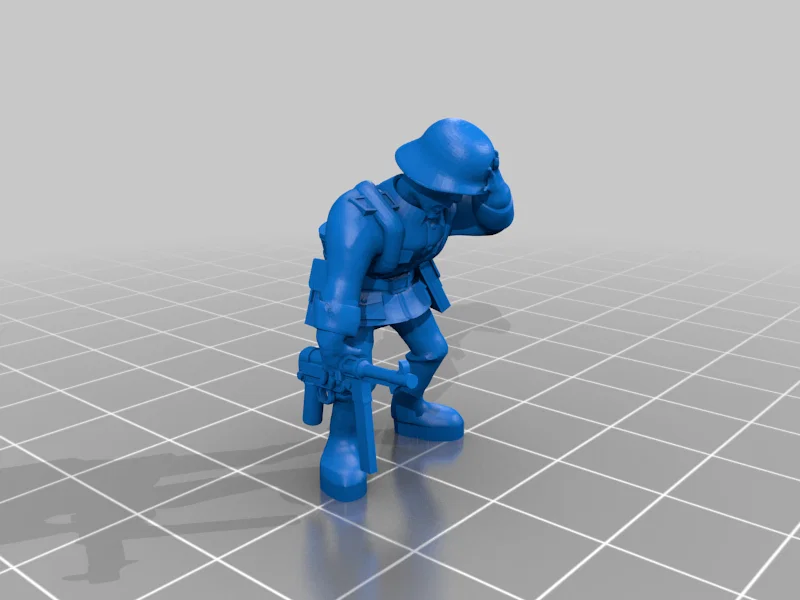 Lính bộ binh Đức Thế chiến II (World War Two German Infantry) 28mm - Image 22