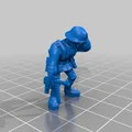 Lính bộ binh Đức Thế chiến II (World War Two German Infantry) 28mm - Thumbnail 22