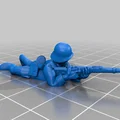 Lính bộ binh Đức Thế chiến II (World War Two German Infantry) 28mm - Thumbnail 23