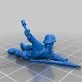 Lính bộ binh Đức Thế chiến II (World War Two German Infantry) 28mm - Thumbnail 24