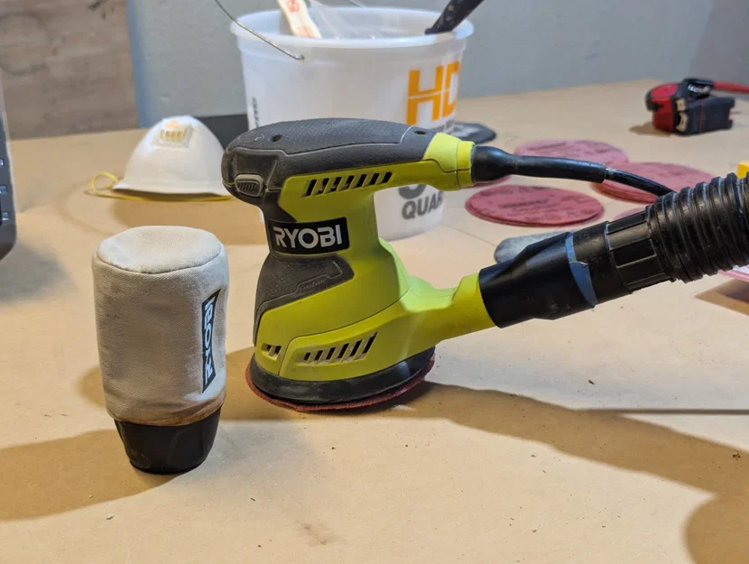 Adapter Ống Hút Bụi Rigid sang Ryobi Sander (45mm sang 36mm) - Image 1