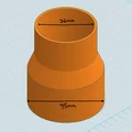 Adapter Ống Hút Bụi Rigid sang Ryobi Sander (45mm sang 36mm) - Thumbnail 3