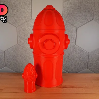 Hộp chứa Trụ Cứu Hỏa Cỡ Lớn Nắp Vặn Ren (Giant Screw Top Fire Hydrant Container)