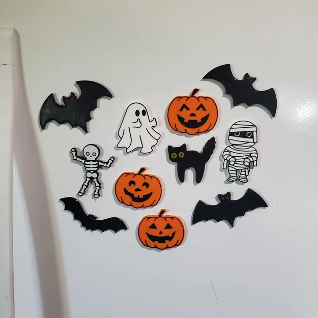 Magnet Tủ Lạnh Halloween Dễ Thương! - Image 2