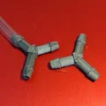 Bộ chia ống khí hồ cá (Aquarium air pipe splitter) 3 nhánh - Thumbnail 1
