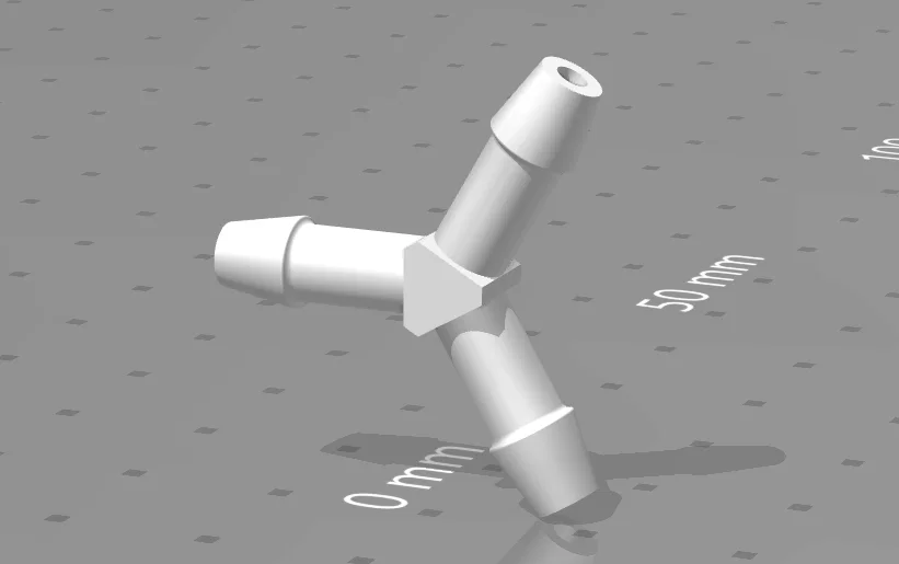 Bộ chia ống khí hồ cá (Aquarium air pipe splitter) 3 nhánh - Image 2