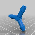 Bộ chia ống khí hồ cá (Aquarium air pipe splitter) 3 nhánh - Thumbnail 3