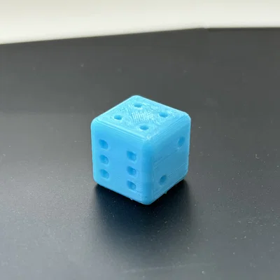 Mẫu xúc xắc 3D (dice) cho Board Game - Tùy chỉnh kích thước dễ dàng