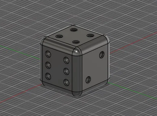 Mẫu xúc xắc 3D (dice) cho Board Game - Tùy chỉnh kích thước dễ dàng - Image 3