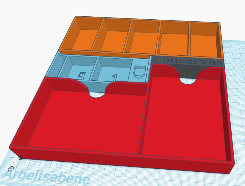 Conservas (Inlay) – Khay insert cho bộ game - Image 3
