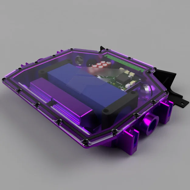 Bracket gắn pin phía trước cho Funwheel Box (Front Battery Bracket) - Image 1