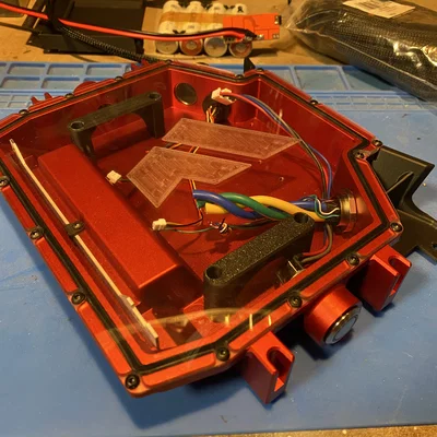 Bracket gắn pin phía trước cho Funwheel Box (Front Battery Bracket)