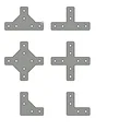 Khớp nối nhôm định hình 2020 Extrusion Connections - Thumbnail 2