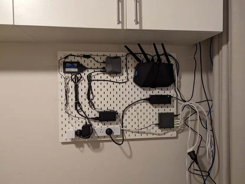 Ngàm Universal cho Pegboard IKEA Skadis (IKEA Skadis Pegboard Universal Mount) - Image 1