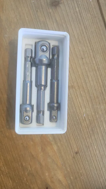 Khay đựng đầu chuyển đổi máy khoan chuẩn Gridfinity 1x2 - Image 2