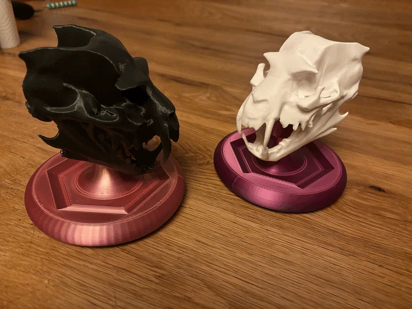 Đầu Lâu Người Sói Kèm Chân Đế (Werewolve Skull with Stand) - Image 1