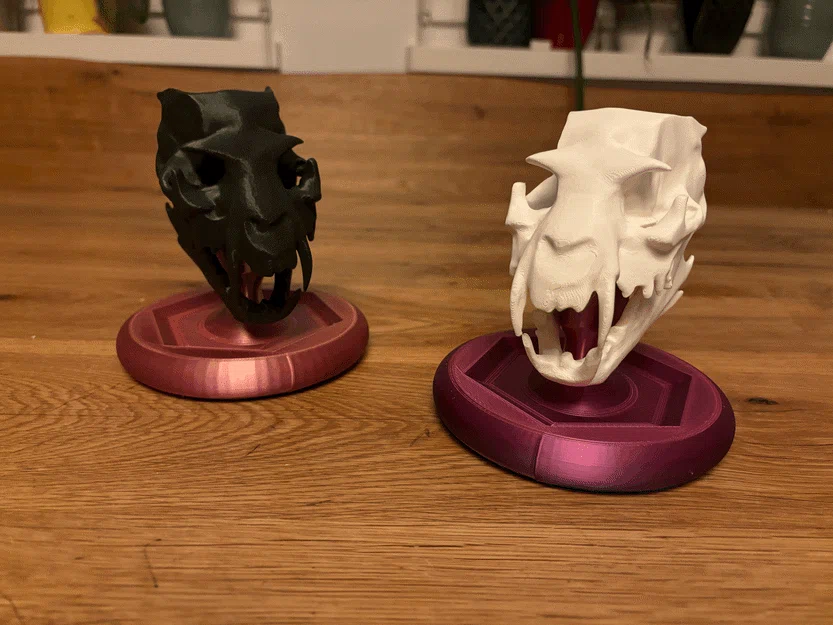 Đầu Lâu Người Sói Kèm Chân Đế (Werewolve Skull with Stand) - Image 3
