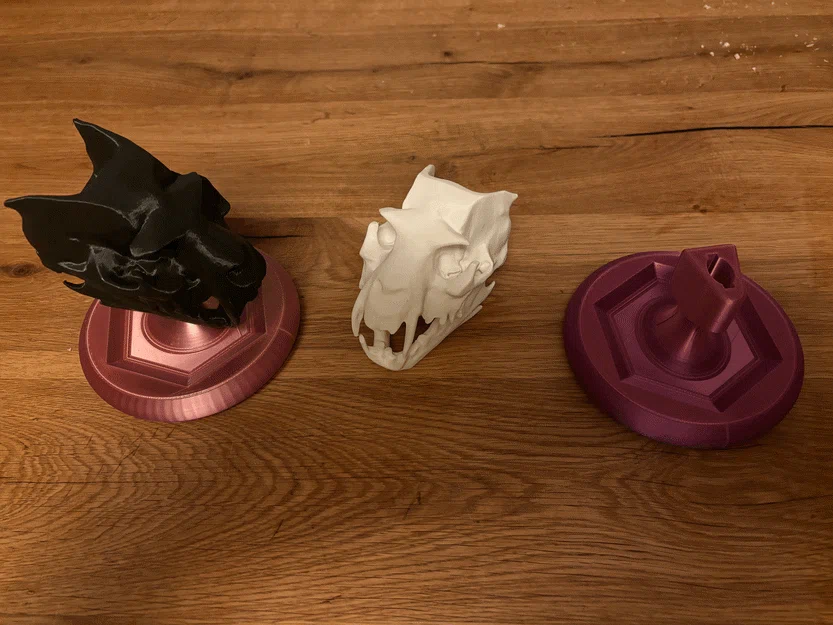 Đầu Lâu Người Sói Kèm Chân Đế (Werewolve Skull with Stand) - Image 5