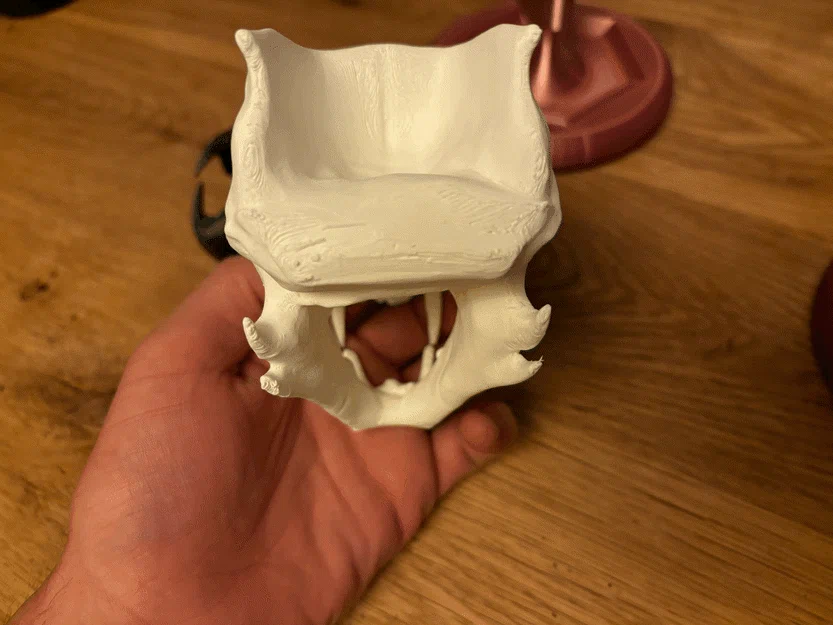 Đầu Lâu Người Sói Kèm Chân Đế (Werewolve Skull with Stand) - Image 8