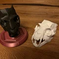 Đầu Lâu Người Sói Kèm Chân Đế (Werewolve Skull with Stand) - Thumbnail 10