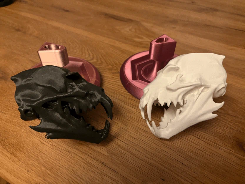 Đầu Lâu Người Sói Kèm Chân Đế (Werewolve Skull with Stand) - Image 11