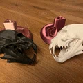 Đầu Lâu Người Sói Kèm Chân Đế (Werewolve Skull with Stand) - Thumbnail 11