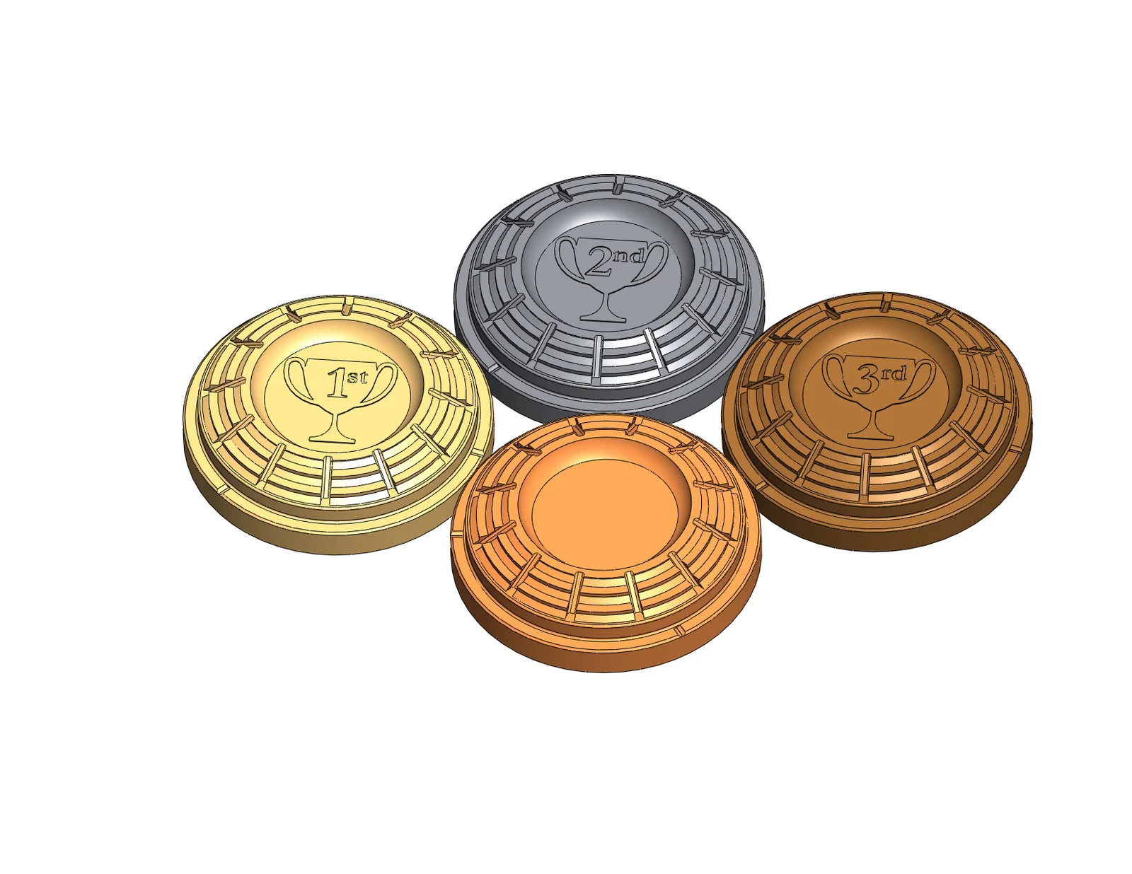 Mẫu Clay Pigeon Target Model (Đĩa đất sét) tỉ lệ 1:1 1