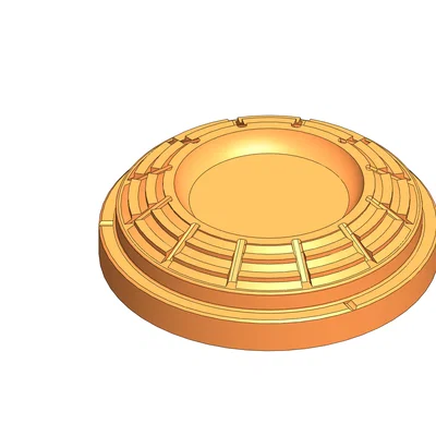 Mẫu Clay Pigeon Target Model (Đĩa đất sét) tỉ lệ 1:1