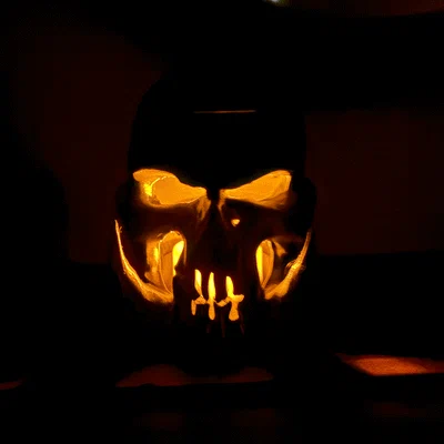 Đèn sọ Orc (Orc Skull Lamp / Ork Schädel Lampe)