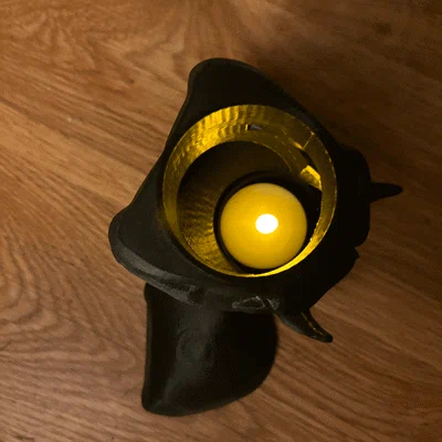 Đèn sọ Orc (Orc Skull Lamp / Ork Schädel Lampe)