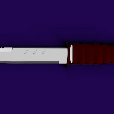 Mô hình dao chiến thuật Dummy Knife in 3D đẹp mắt