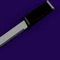 Mô hình dao chiến thuật Dummy Knife in 3D đẹp mắt - Thumbnail 2