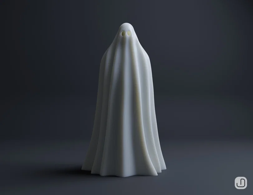 Ghost (Ma) – Mẫu trang trí Halloween để in 3D - Image 1