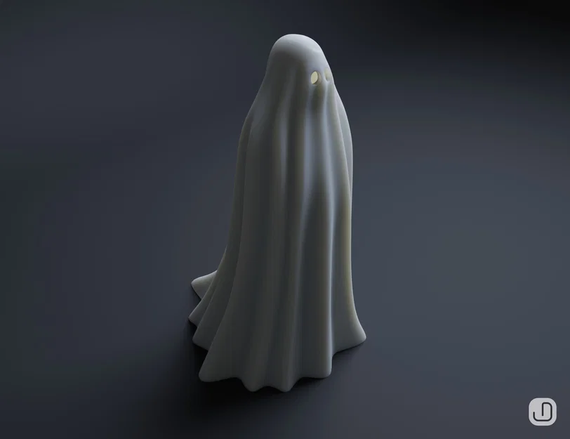 Ghost (Ma) – Mẫu trang trí Halloween để in 3D - Image 2