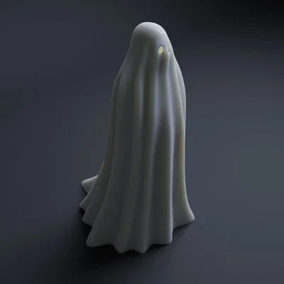 Ghost (Ma) – Mẫu trang trí Halloween để in 3D