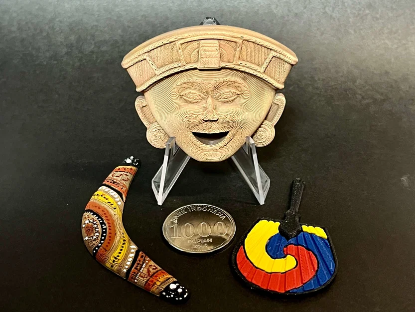 Mặt nạ Totonac - Mexico, Châu Mỹ - Image 5