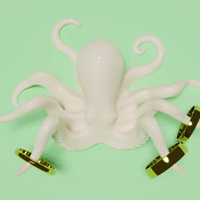 Bạch tuộc giữ nhẫn (Octopus ring holder)