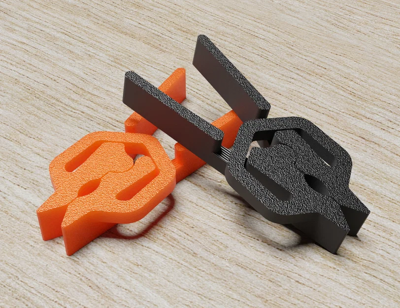 Kẹp quần áo in liền khối (Print in place Clothespin/Clamp) - Image 1