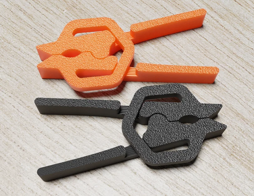 Kẹp quần áo in liền khối (Print in place Clothespin/Clamp) - Image 2