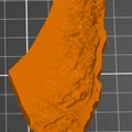 Mô hình địa hình 3D bản đồ Israel sắc nét - Thumbnail 1